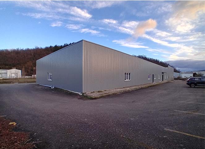 Création local industriel Chambon-Feugerolles Loire