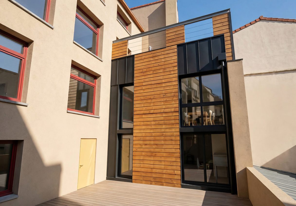 Extension maison à Saint-Étienne - agrandissement