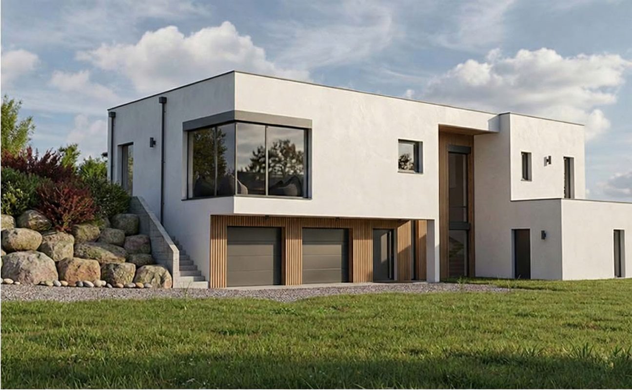 Maison contemporaine à Saint-Just-Saint-Rambert construction neuve